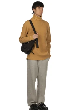 Online Nigel Cabourn Turtleneck Waffle Sweatshirt - Yellow