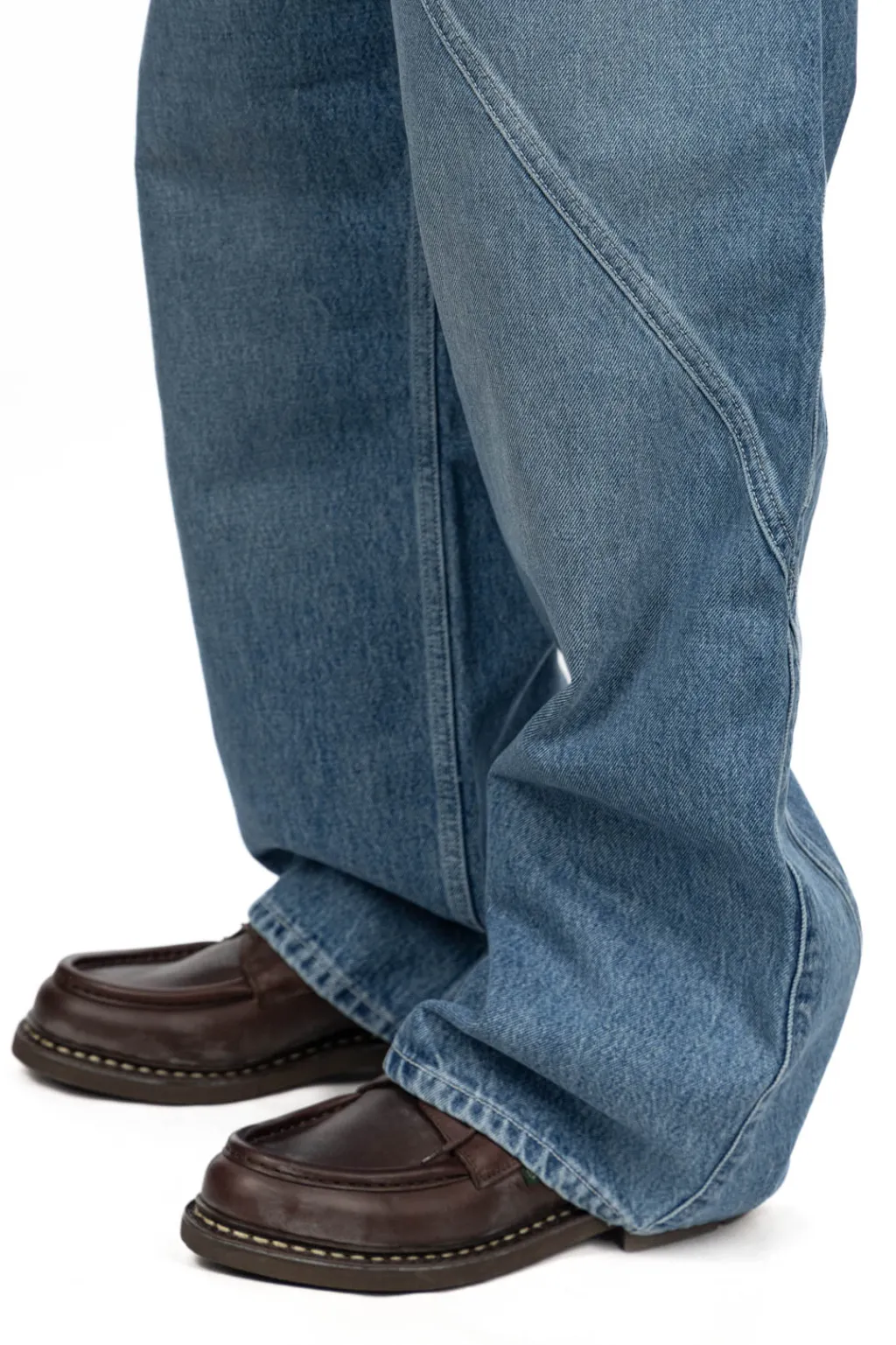 New JW Anderson Twisted Workwear Jeans - Light Blue