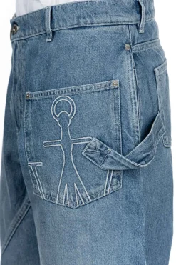 New JW Anderson Twisted Workwear Jeans - Light Blue