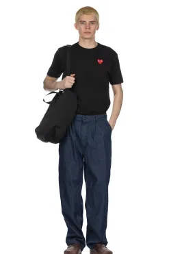 Fashion OrSlow Two Tuck Denim Wide Trouser - One Wash
