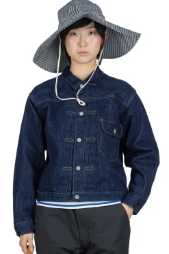 Hot OrSlow Type 1 40's Pleated Front Blouse - One Wash