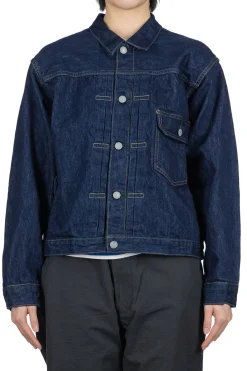 Hot OrSlow Type 1 40's Pleated Front Blouse - One Wash