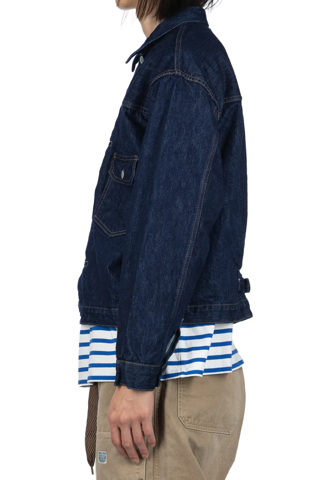 Online OrSlow Type 1 40's Pleated Front Blouse - One Wash
