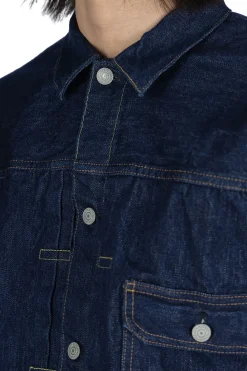 Online OrSlow Type 1 40's Pleated Front Blouse - One Wash