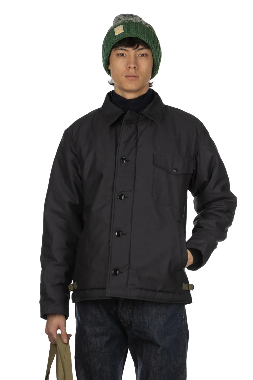 Discount Buzz Rickson's Type A-2 Deck Jacket - Civilian Model - Navy