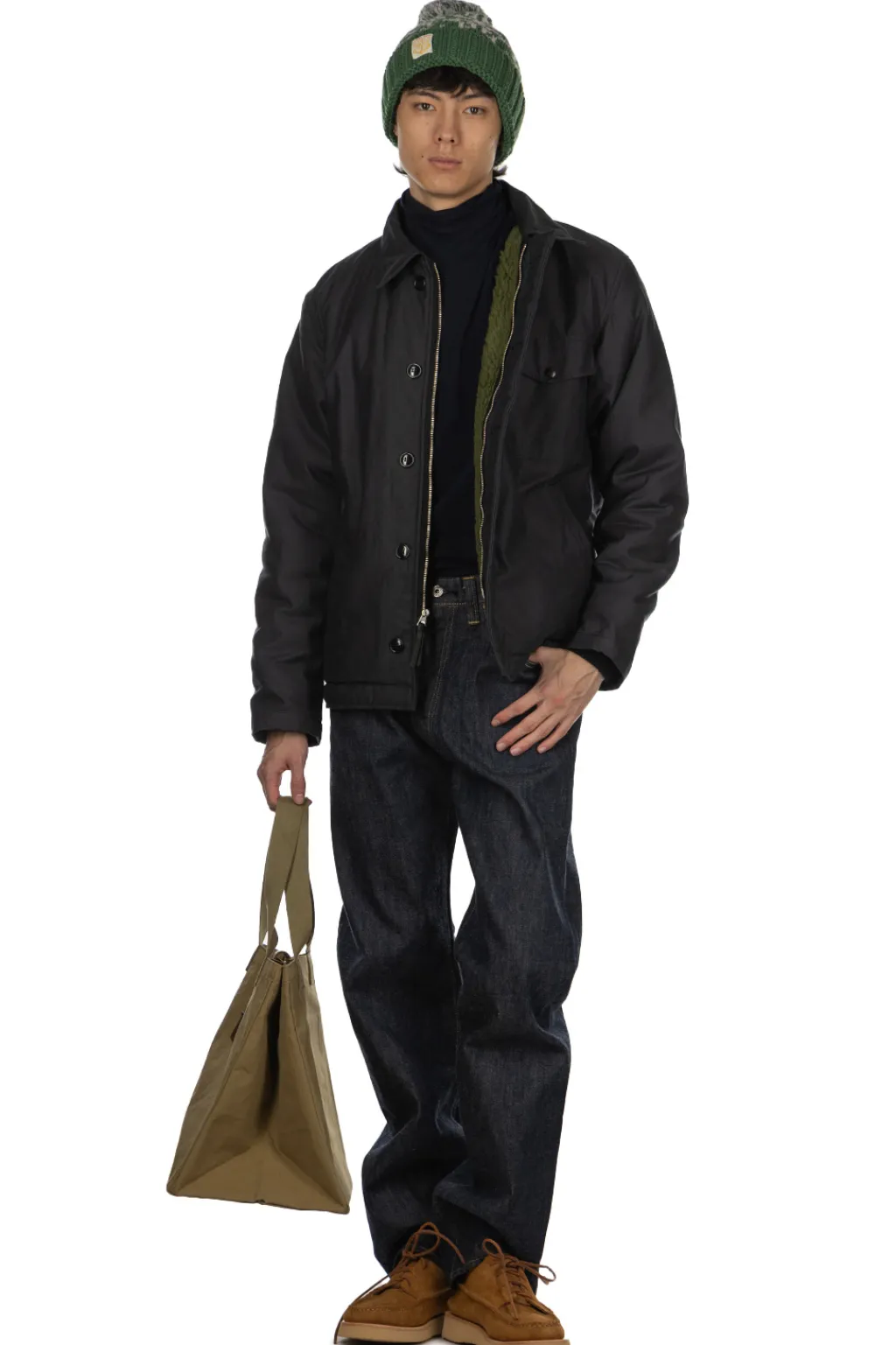 Discount Buzz Rickson's Type A-2 Deck Jacket - Civilian Model - Navy