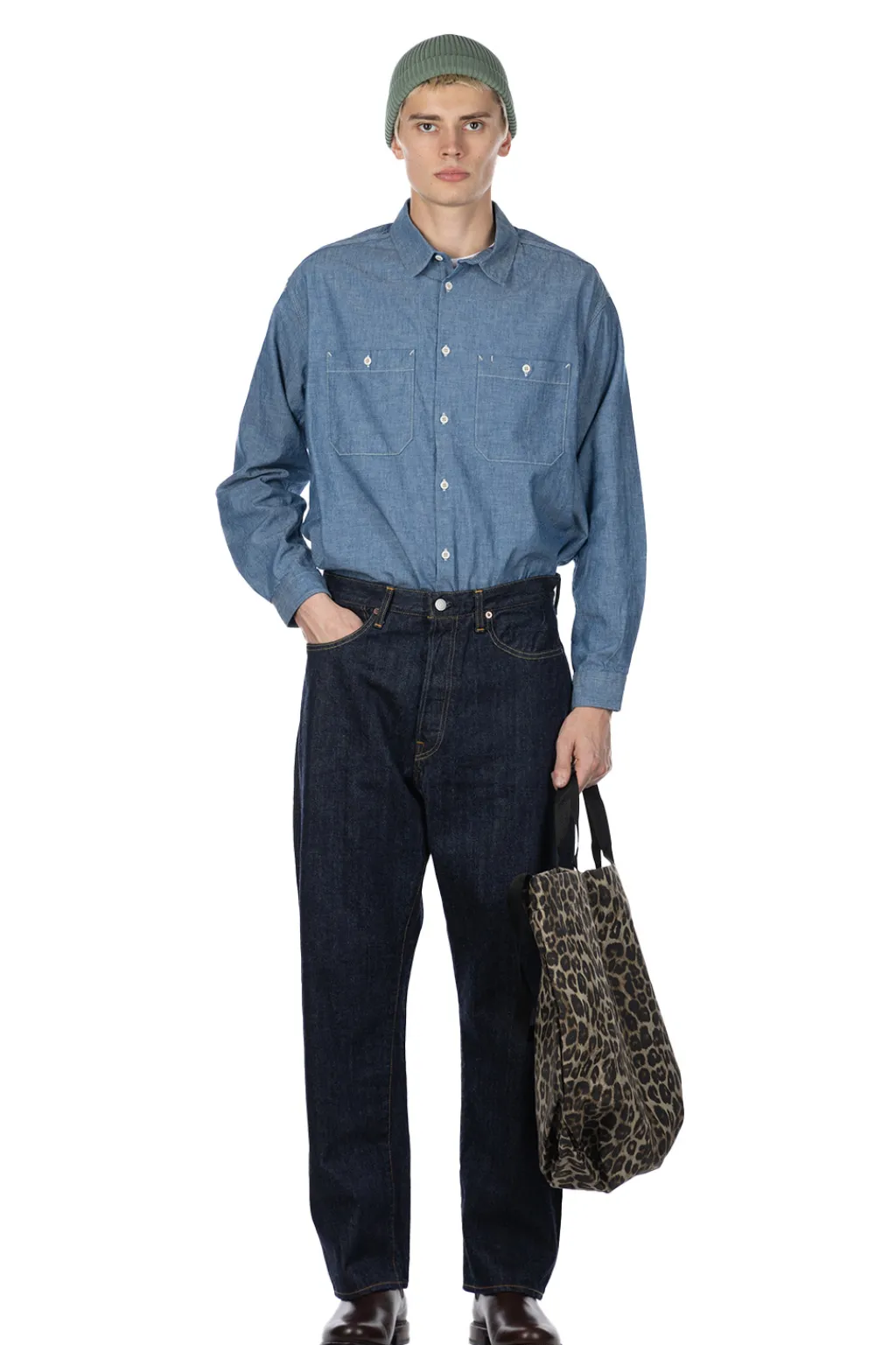Discount Ordinary Fits Type Loose Denim - One Wash