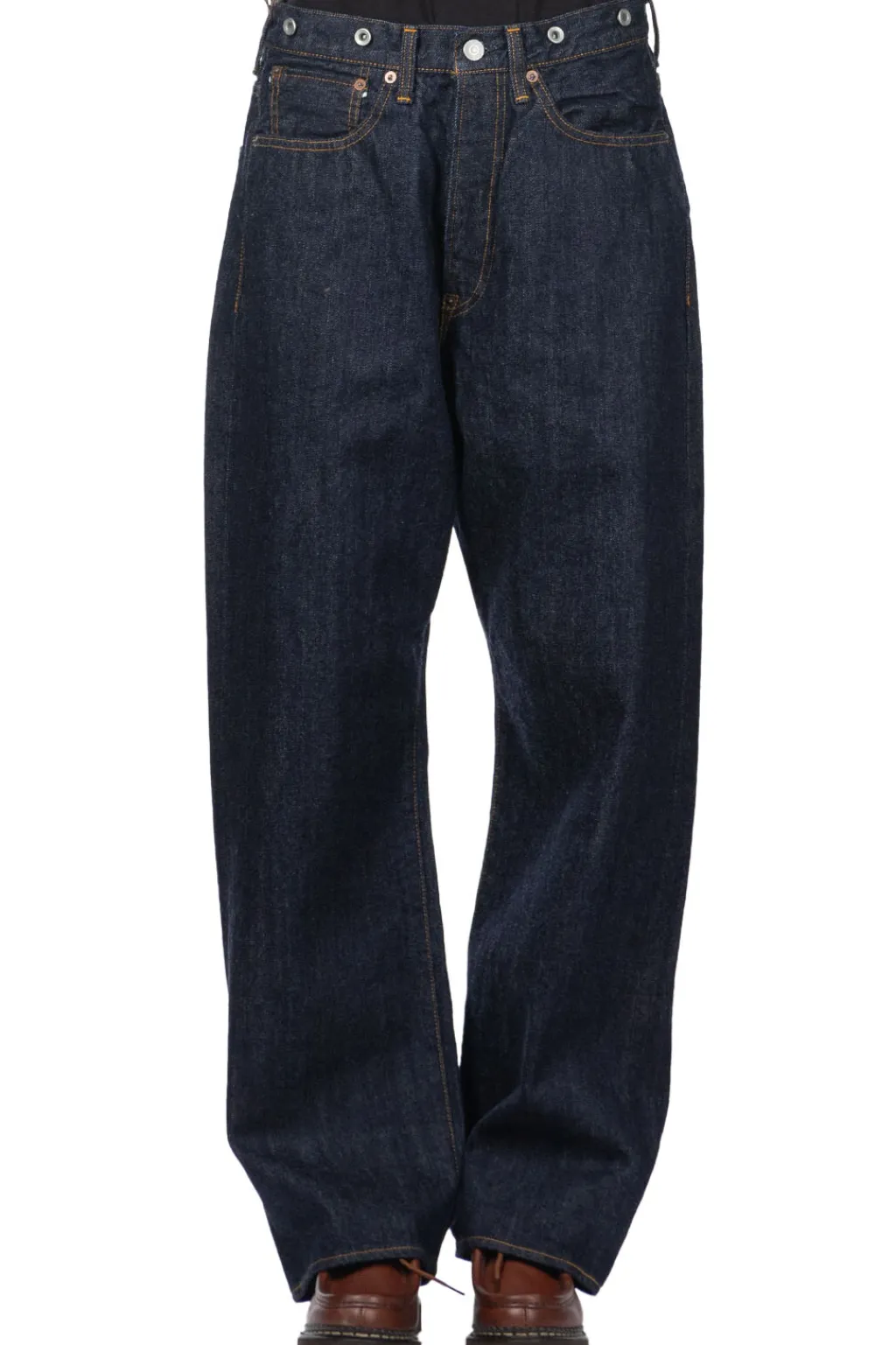 Fashion Ordinary Fits Type Wide Denim - One Wash