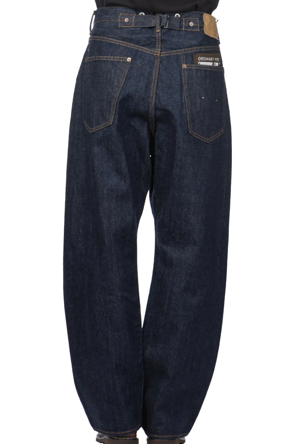 Fashion Ordinary Fits Type Wide Denim - One Wash