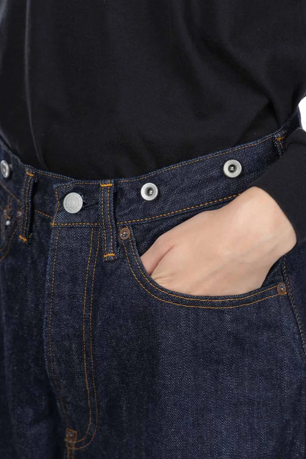 Fashion Ordinary Fits Type Wide Denim - One Wash