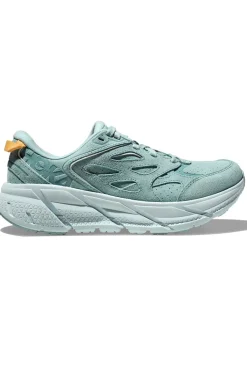 Discount Hoka U Clifton L Suede - Cloud Blue x Ice Flow