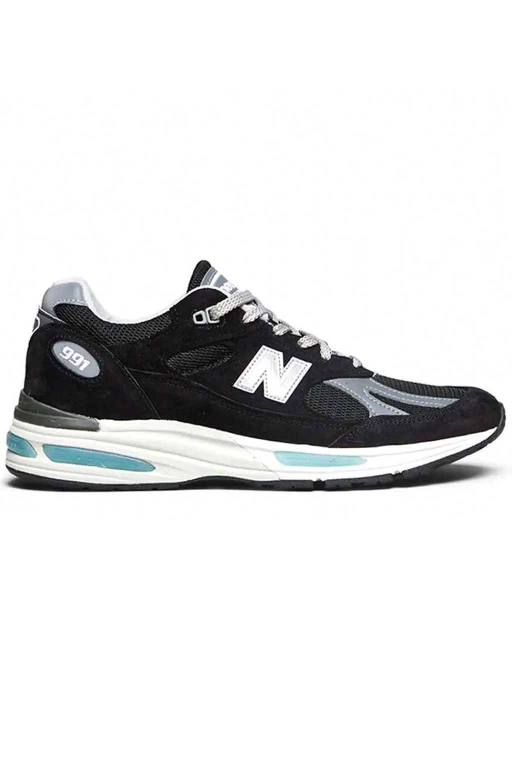 Online New Balance U991BK2 - Black with Smoked Pearl Silver