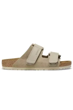 Best Birkenstock Uji Nubuck-Suede Leather - Taupe - Narrow