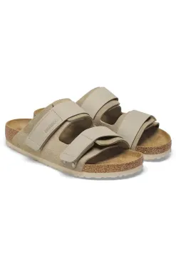Best Birkenstock Uji Nubuck-Suede Leather - Taupe - Narrow