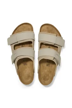 Best Birkenstock Uji Nubuck-Suede Leather - Taupe - Narrow