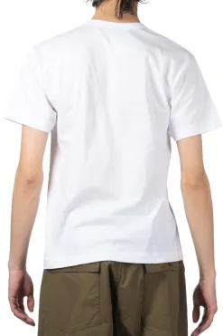 Sale Comme Des Garcons Play Unisex Big x Small Green Heart T-Shirt - White