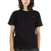 Fashion Comme Des Garcons Play Unisex Black Heart T-Shirt - Black
