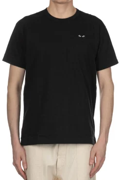 Clearance Comme Des Garcons Play Unisex Black Heart T-Shirt - Black