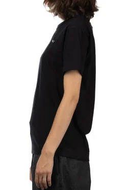 Fashion Comme Des Garcons Play Unisex Black Heart T-Shirt - Black