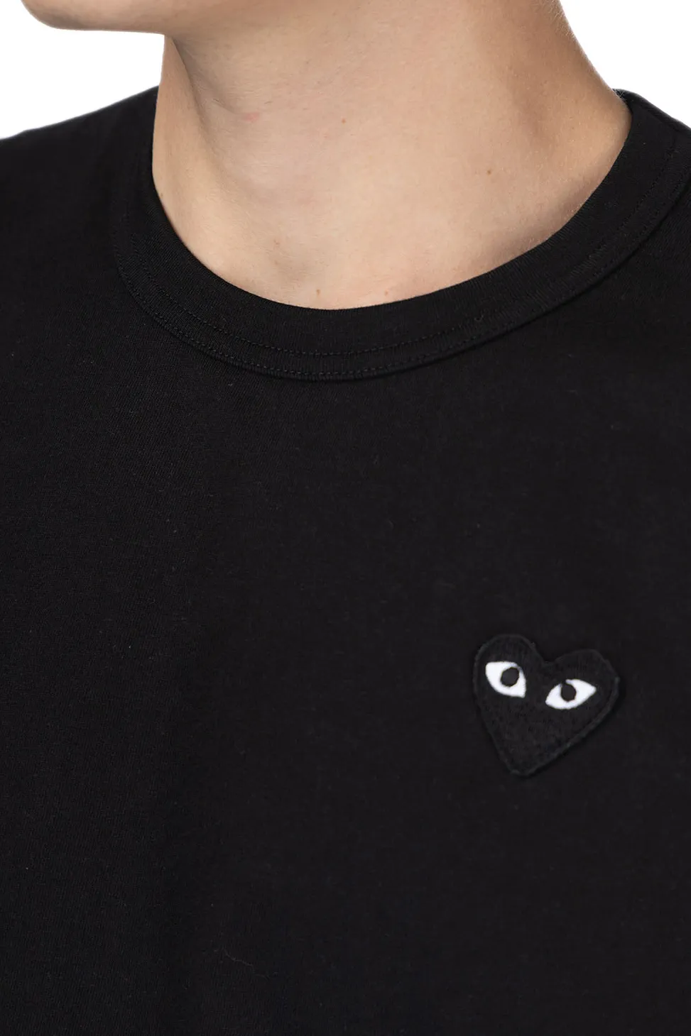 Online Comme Des Garcons Play Unisex Black Heart T-Shirt - Black