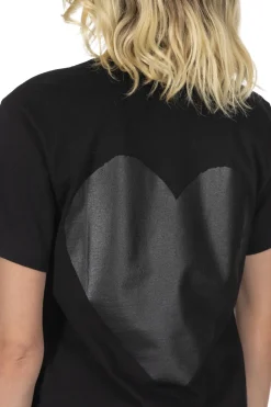 Online Comme Des Garcons Play Unisex Black Heart T-Shirt - Black x Black