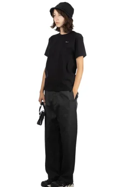 Fashion Comme Des Garcons Play Unisex Black Heart T-Shirt - Black
