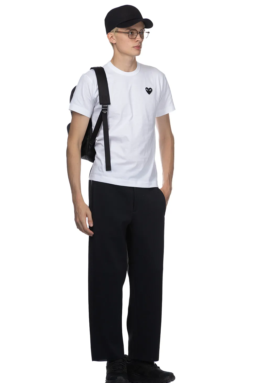 Online Comme Des Garcons Play Unisex Black Heart T-Shirt - Black