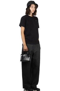 Fashion Comme Des Garcons Play Unisex Black Heart T-Shirt - Black