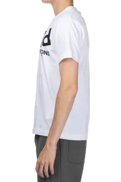 Sale Comme Des Garcons Play Unisex Play Text Logo T-Shirt - White