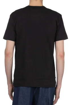 Sale Comme Des Garcons Play Unisex Red Heart T-Shirt - Black