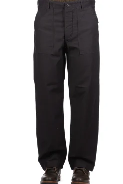 Hot OrSlow US Army Fatigue Pants - Black