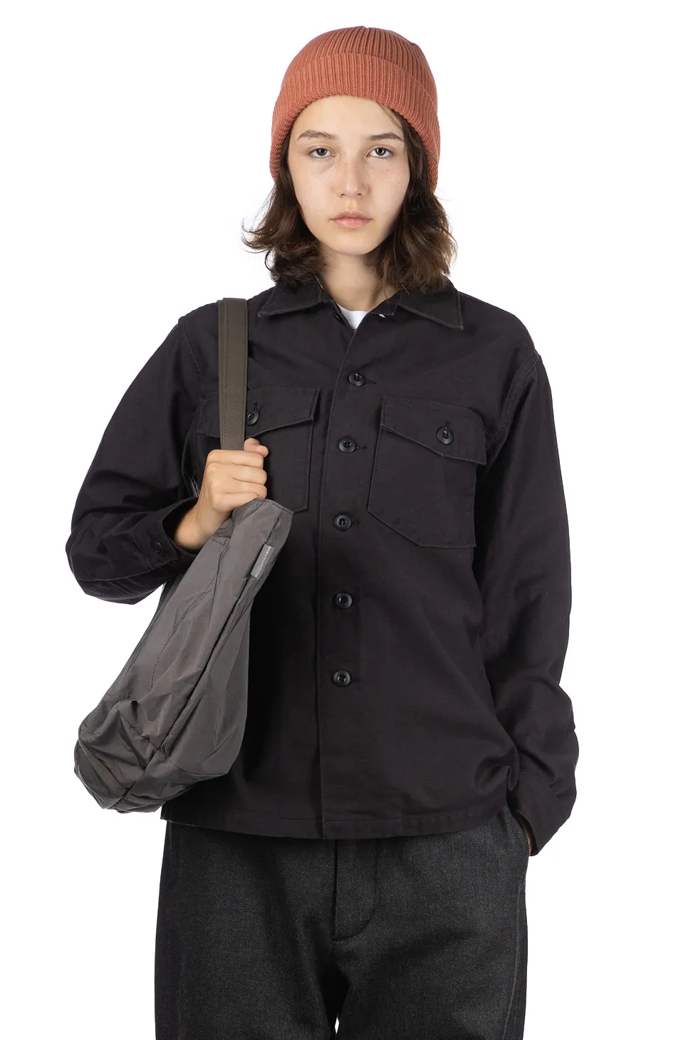Online OrSlow US Army Fatigue Shirt - Black