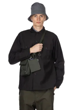 Fashion OrSlow US Army Fatigue Shirt - Black