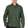 Best OrSlow US Army Fatigue Shirt - Green