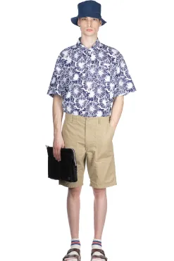 Outlet OrSlow US Army Fatigue Shorts Rip Stop - Beige