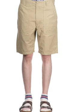 Outlet OrSlow US Army Fatigue Shorts Rip Stop - Beige