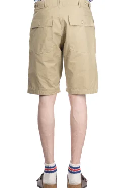 Outlet OrSlow US Army Fatigue Shorts Rip Stop - Beige