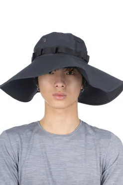 Sale OrSlow US Army Wide Brim Jungle Hat Ripstop - Navy