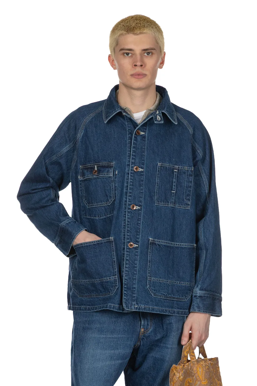 Fashion Ordinary Fits US Coverall Jacket - Used Wash