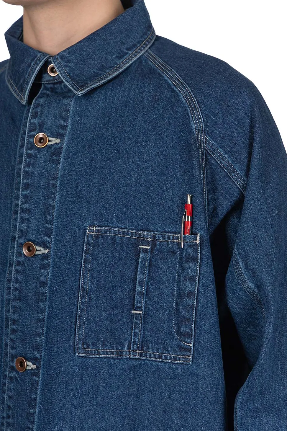 Fashion Ordinary Fits US Coverall Jacket - Used Wash