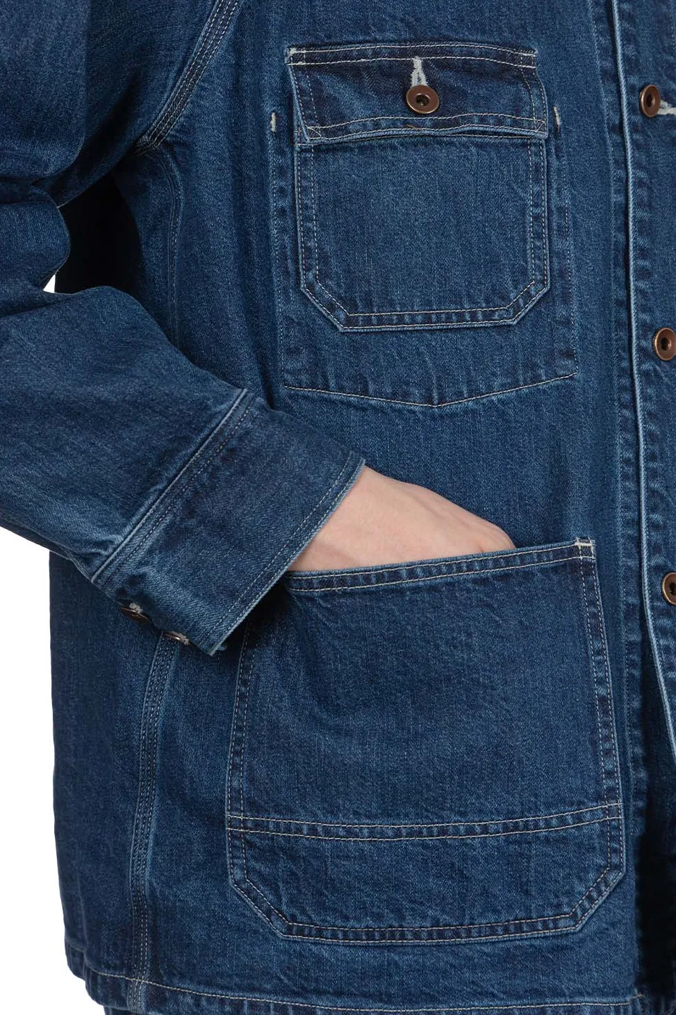 Fashion Ordinary Fits US Coverall Jacket - Used Wash