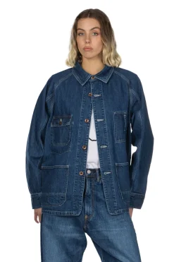Clearance Ordinary Fits US Coverall Jacket - Used Wash