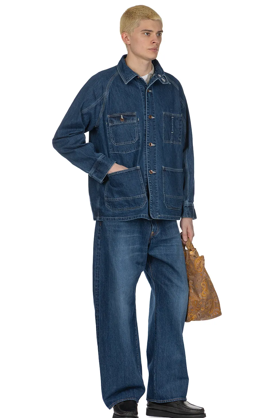 Fashion Ordinary Fits US Coverall Jacket - Used Wash