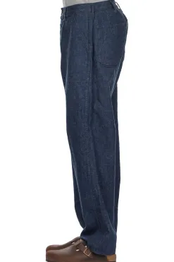 Sale OrSlow US Navy Denim Utility Pants - One Wash