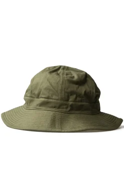 New OrSlow US Navy Hat Herringbone - Green