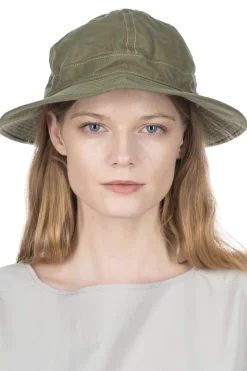 New OrSlow US Navy Hat Herringbone - Green
