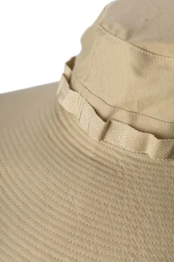 Sale OrSlow US Navy Wide Brim Jungle Hat Ripstop - Beige