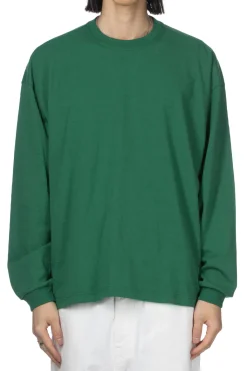 Online Manual Alphabet USA Cotton Round-Back Dry Tee - Green