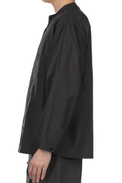 Best LEMAIRE V Neck Shirt - Jet Black