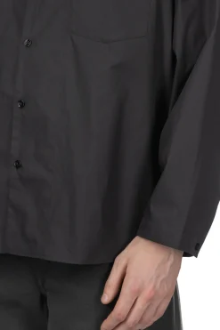 Best LEMAIRE V Neck Shirt - Jet Black